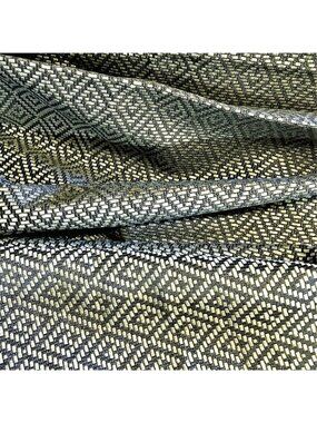 Geometric Diamond Pattern  Upholstery Fabric Drape Curtain One 1 Panel 35" x 90"